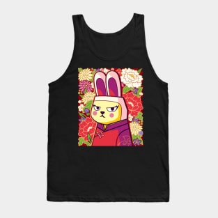 CatSoki Water Rabbit Tank Top